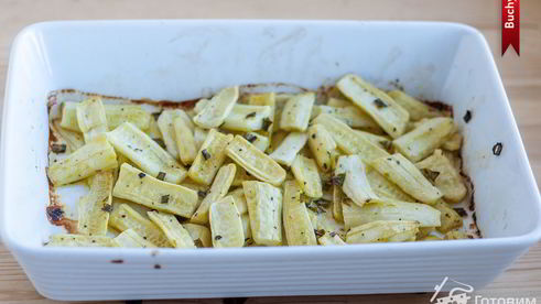 запеченные огурцы