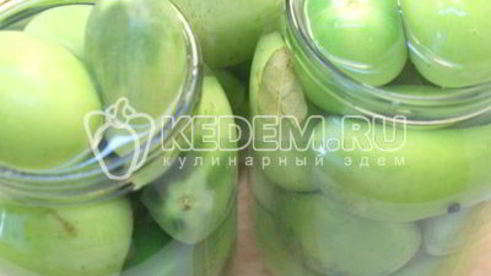 зеленые помидоры с паприкой пьяные