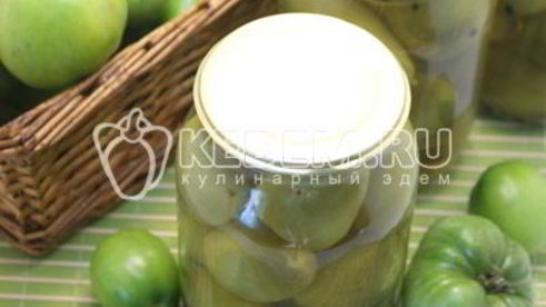 зеленые помидоры с паприкой пьяные