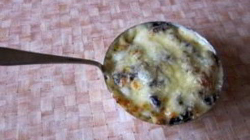 грибной жульен со сливками