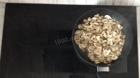 классический жульен с грибами