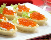 Закуски в тарталетках