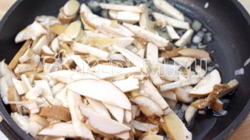 жульен из белых грибов