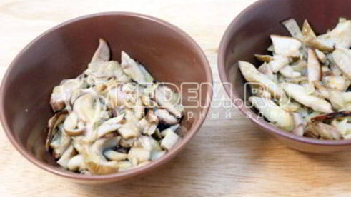жульен из белых грибов