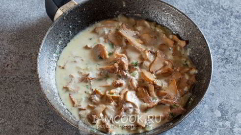 жульен из лисичек