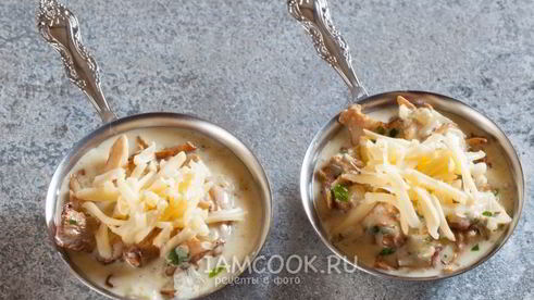 жульен из лисичек