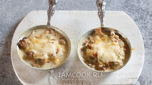 жульен из лисичек