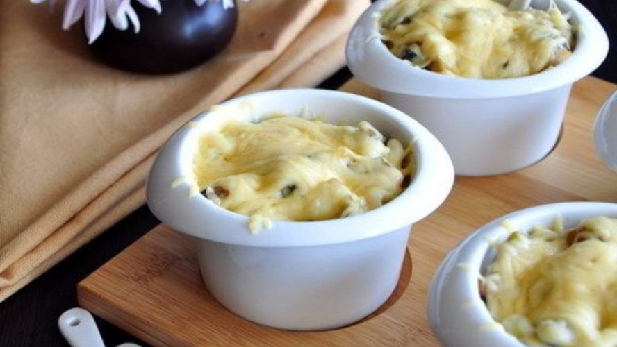 Рецепт жульена из рапанов