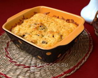 Жульен из шампиньонов