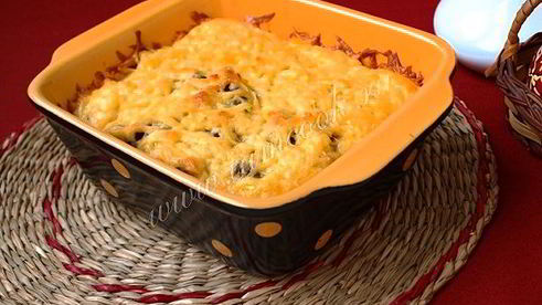 жульен из шампиньонов