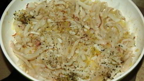 жульен с кальмарами