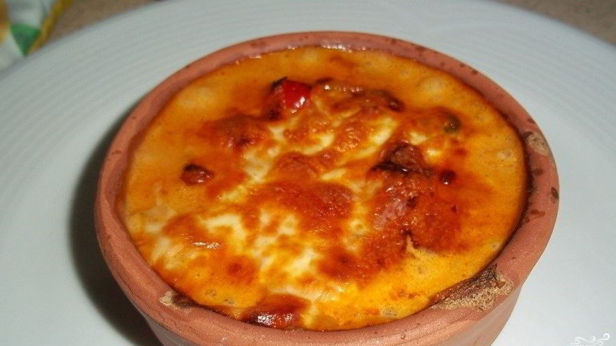 Рецепт жульена с креветками