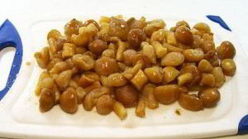 жульен с курицей и лисичками