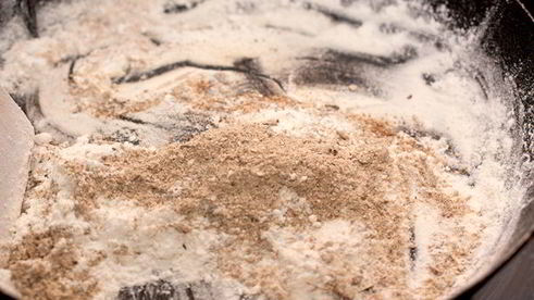 жульен с курицей в тесте фило