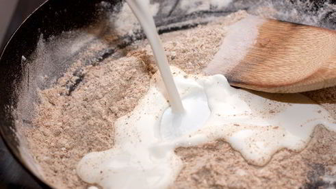 жульен с курицей в тесте фило