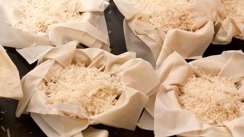 жульен с курицей в тесте фило