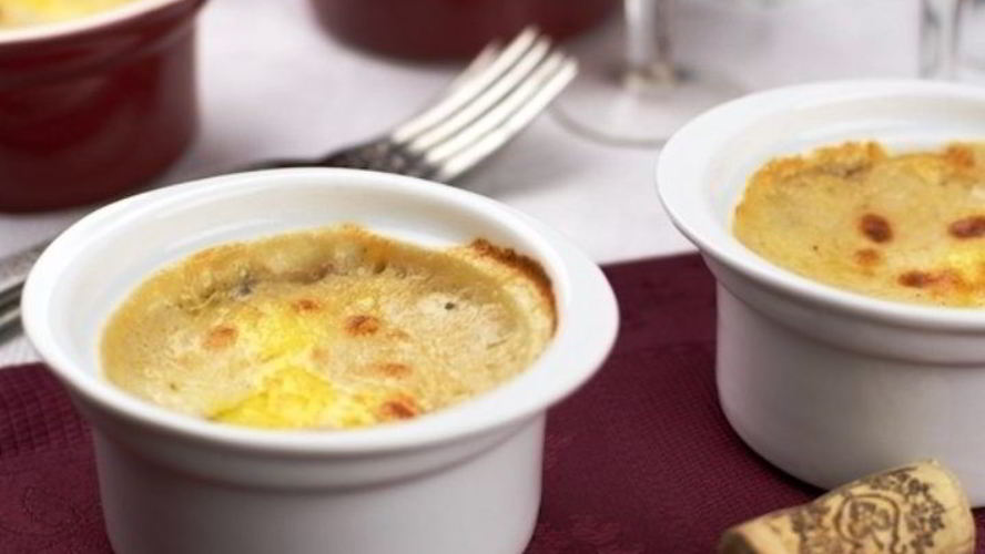 Рецепт жульена с соусом бешамель