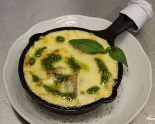 Жульен с ветчиной