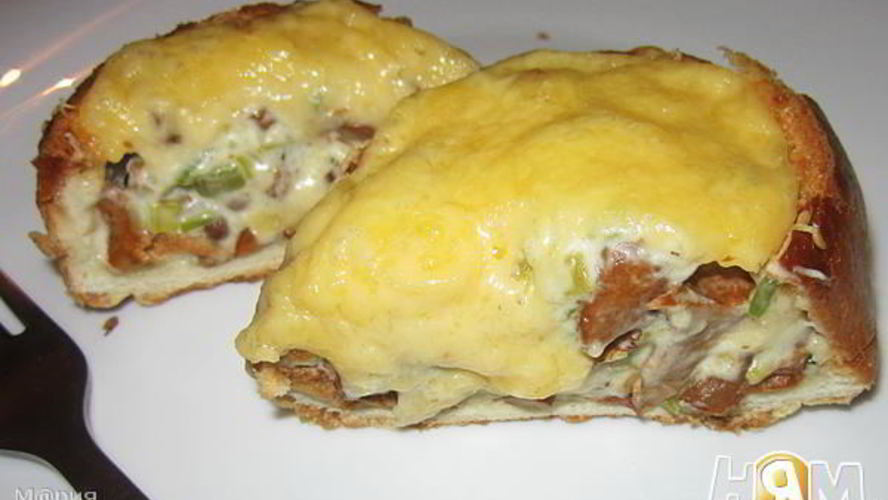 Рецепт жульена в булочках