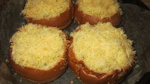 жульен в булочках