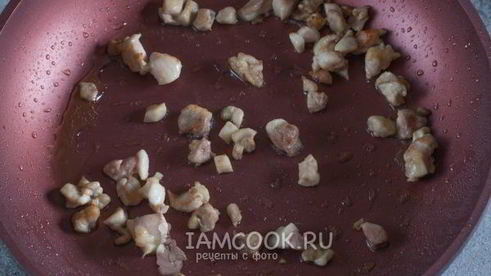 жульен в тарталетках с грибами и курицей