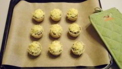 жульен в тарталетках с грибами