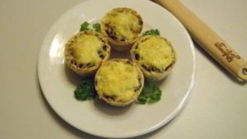 жульен в тарталетках с грибами