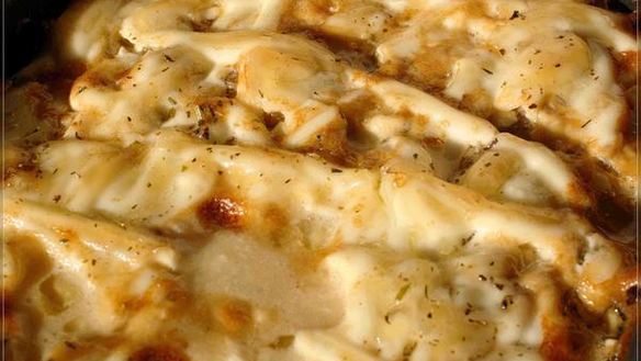 Рецепт Жюльена из баклажанов