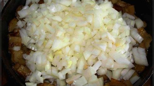 жюльен из баклажанов