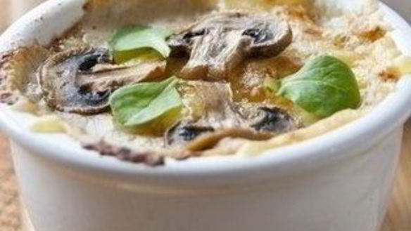 Рецепт Жюльена из белых грибов