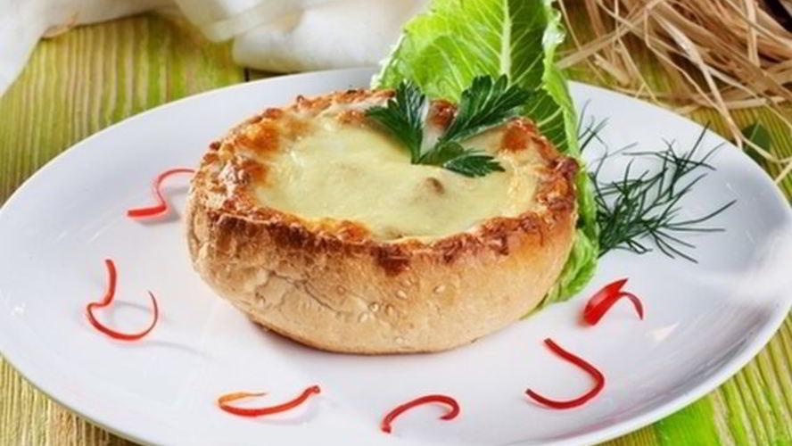 Рецепт жюльена в булочке